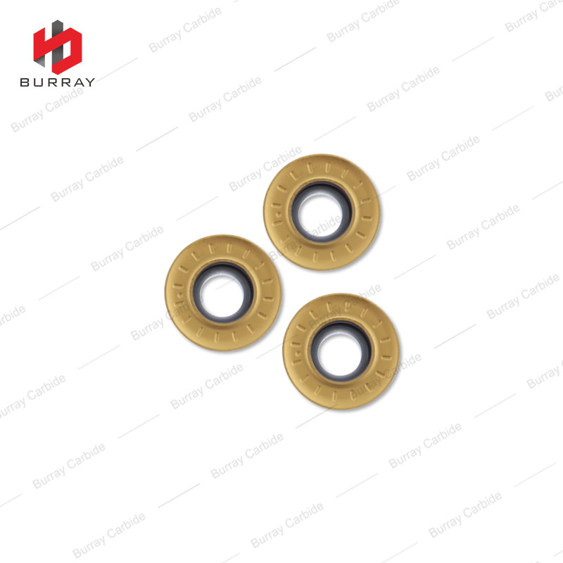 RPMT08T2MO High Strength Tungsten Carbide Milling Inserts CNC Cutting Cutter