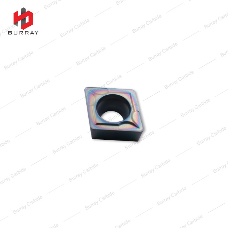  CNC Lathe Cutter CCMT09T308-MS Carbide Inserts With Colorful PVD Coating for steel and Stainless Steel