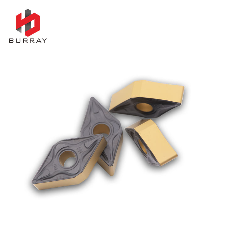 High Strength Tungsten CNC Cutting Cutter Insert with Double Color CVD Coating DNMG DNMG150608-PM