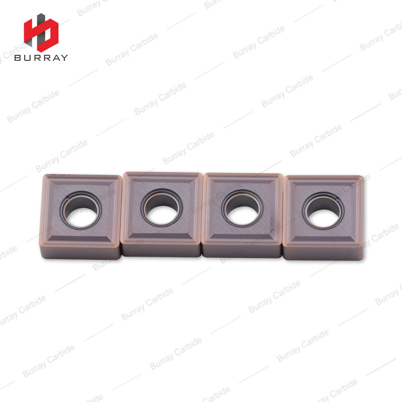 SNMG120408-MS CNC Machine Lathe Tool Carbide Inserts with PVD Coating Tungsten Carbide Turning Inserts for Steel