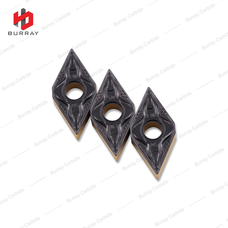 DNMG150404-PM Bi-color Double Color CVD Coating High Quality Carbide Turning Inserts