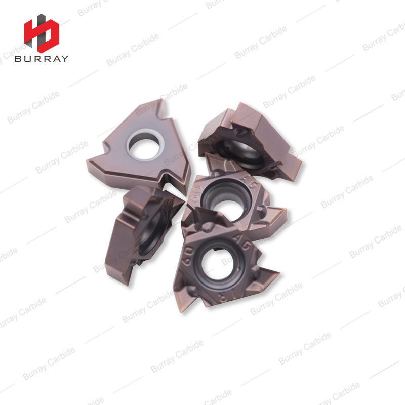 16IRAG60-TLZ High Feed Tungsten Carbide Lathe Turning Tool Threading Inserts
