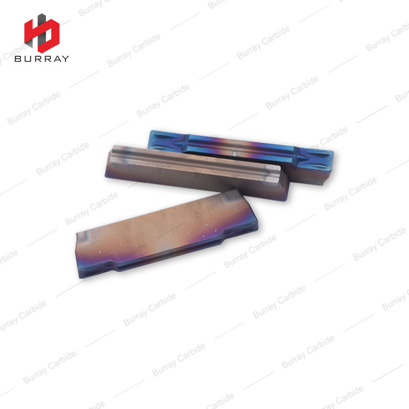 MGMN200-G Tungsten CNC Grooving Cutter Insert Carbide Tools with Nano CVD PVD Coating