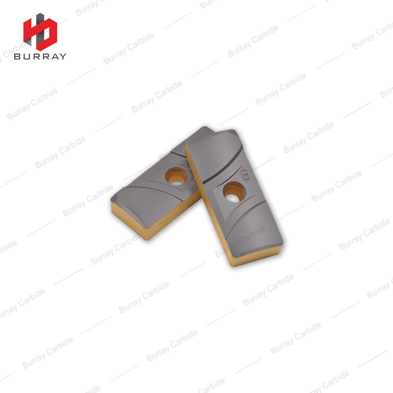800-20A-PM1 Bi-color CVD Coating Tungsten Carbide Milling Insert