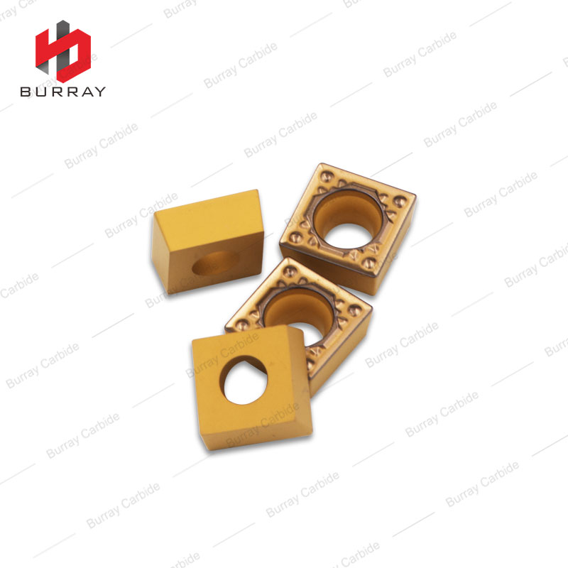 SCMT09T304-HQ High Hardness Steel Machining Carbide Turning Inserts with CVD Coating