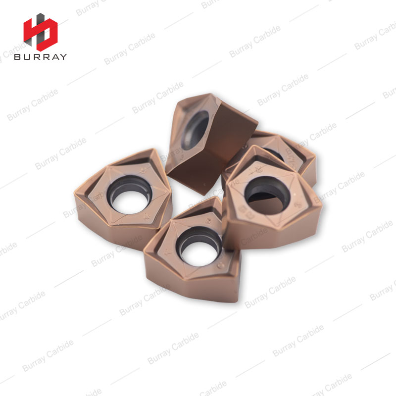 WNMU080608EN-GM High Quality CNC Cutting Tools Milling Cutter Insert Lathe Carbide Face Milling Inserts with PVD Coating
