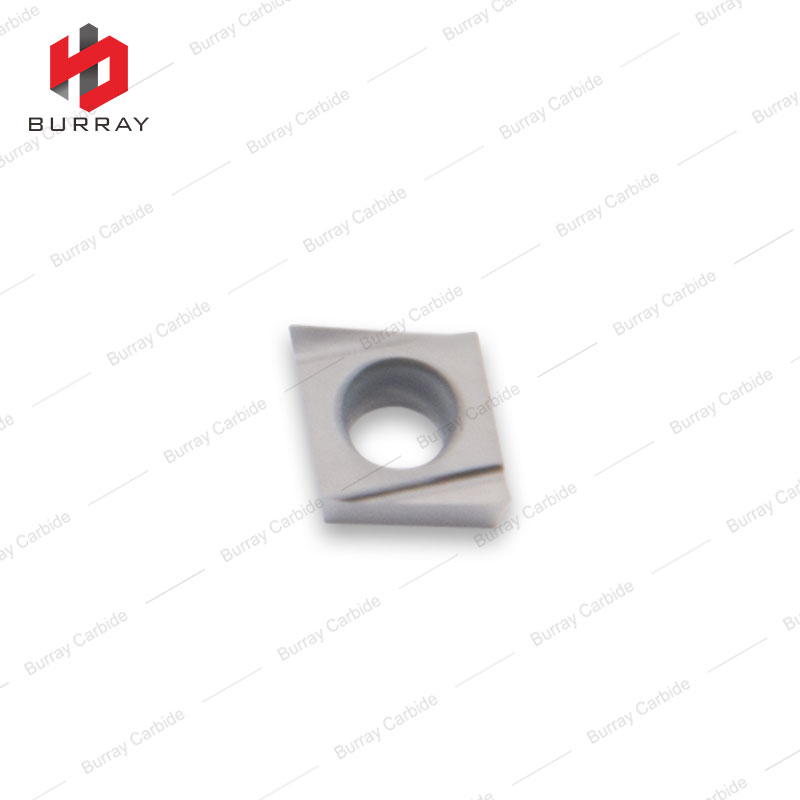 CCGT060202L-W15 No Coating Tungsten Carbide Precision Boring Insert for CNC Lathe Machine