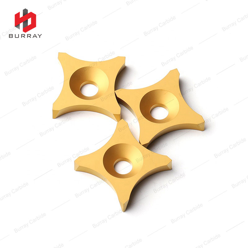SPUB63C-R15 Wear Resistant Carbide Scarfing Insert for Tube Machining