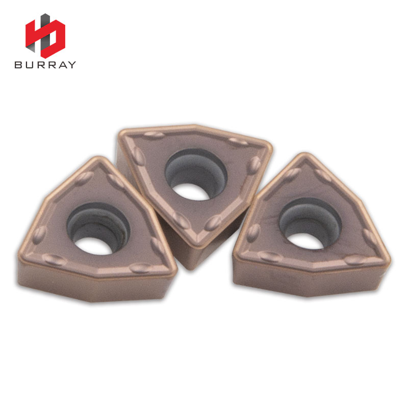 WCMX080412-ZY PVD Coating Tungsten Carbide Milling Inserts with PVD Coating