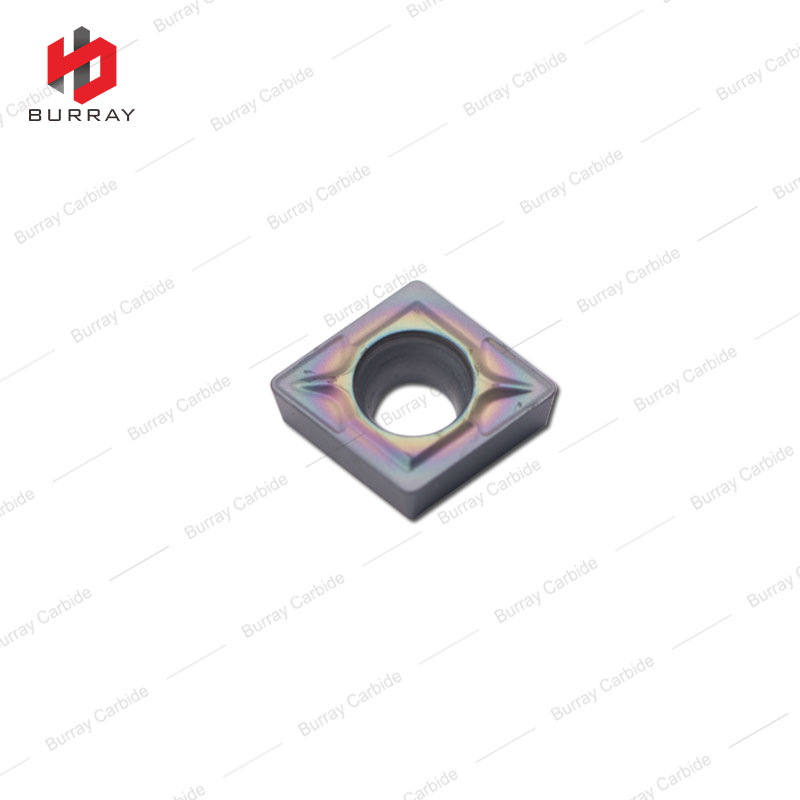 CCMT060204-TS High Quality PVD Coating Carbide Inserts for Steel Part