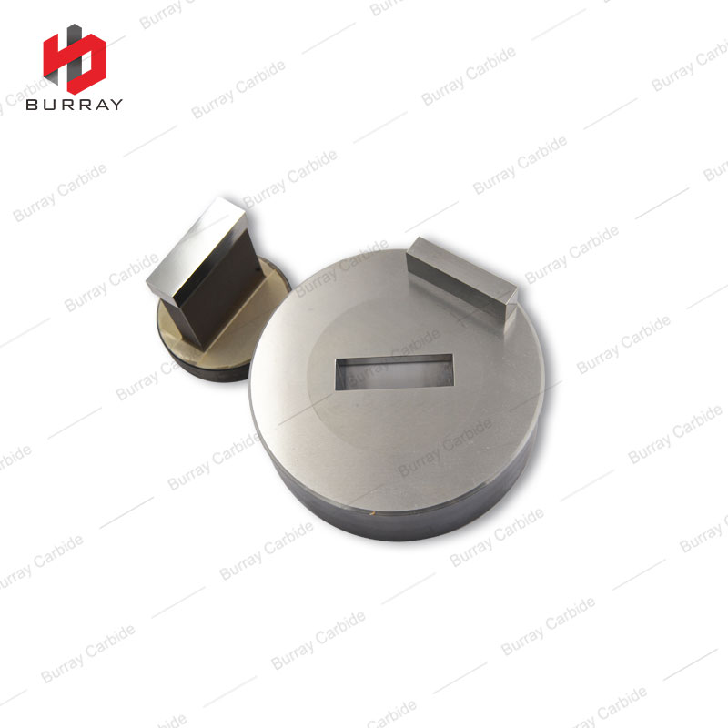 40x12x8 Tungsten Carbide Punch Die for Carbide Inserts