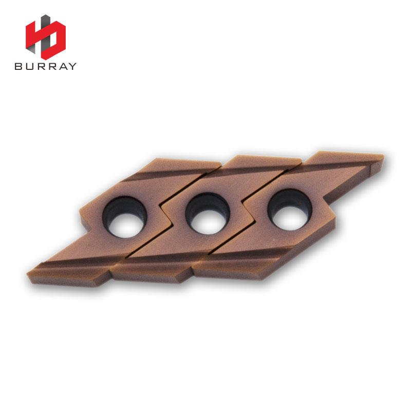 ABW23R5015 Grooving Inserts Cutter CNC Machining with PVD Coating