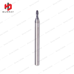 Carbide Cnc Ball Nose 2-Flute Ball End Mill