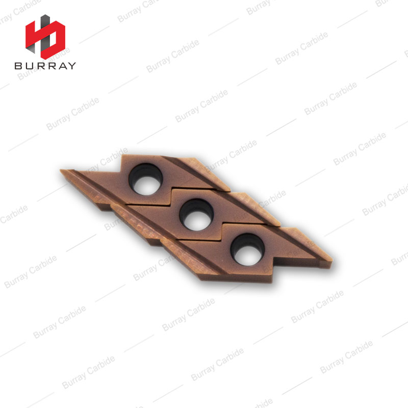 ABW23R5015 Grooving Inserts Cutter CNC Machining with PVD Coating