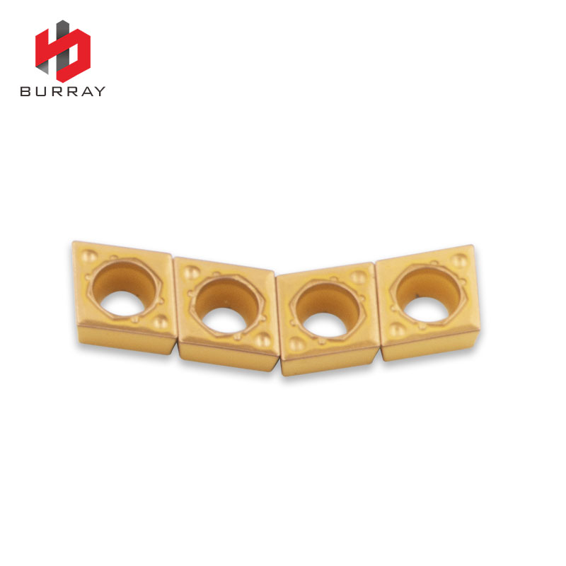 CCMT060202-HQ Tungsten Carbide Turning Inserts Single-sided with CVD Coating
