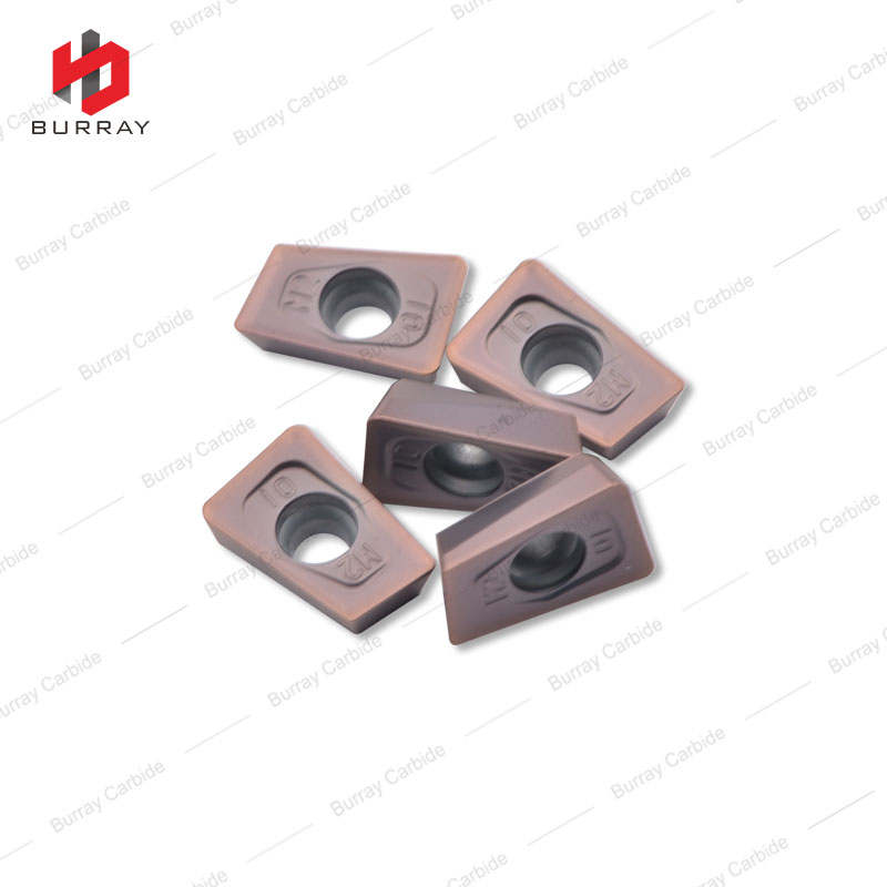 QOMT1035R-M2 Tungsten Carbide Milling Insert with PVD Coating