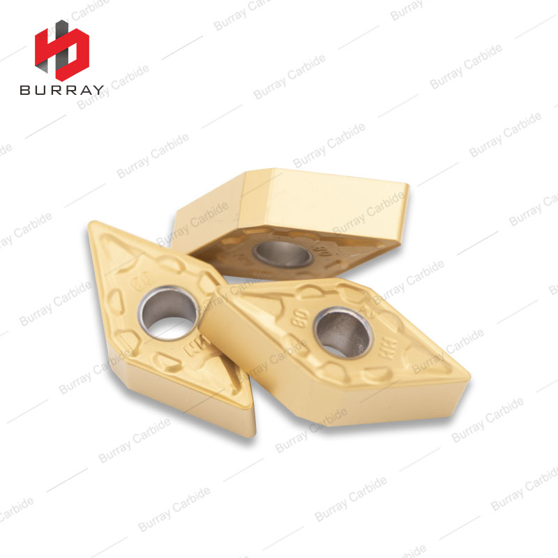 DNMG150608-MM Carbide Turning Inserts Turning Tools with Yellow PVD Coating