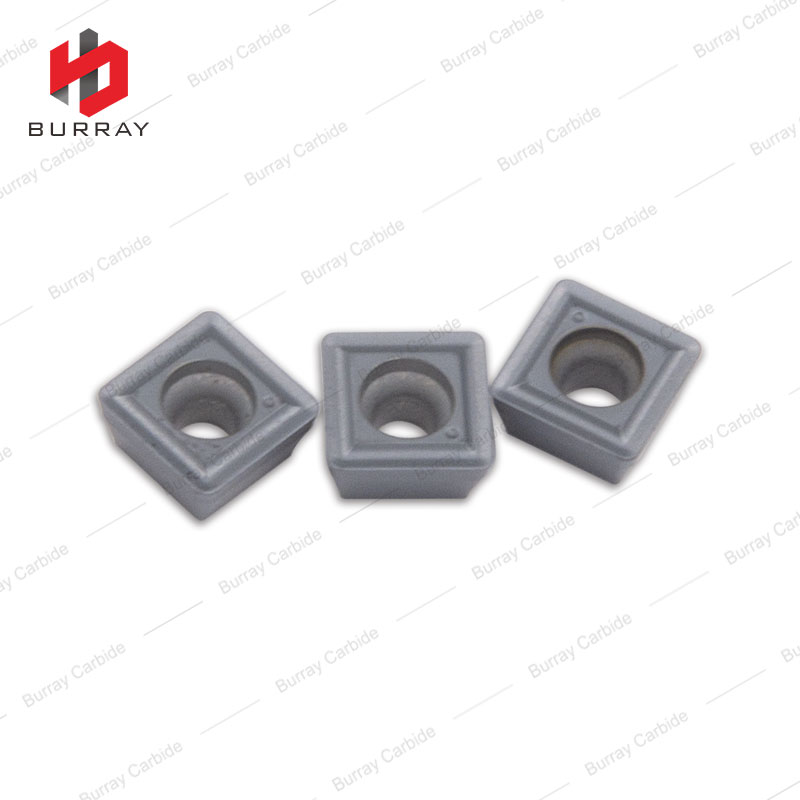 SDMT07T308-GD Carbide Milling Insert with Gray-black PVD Coating