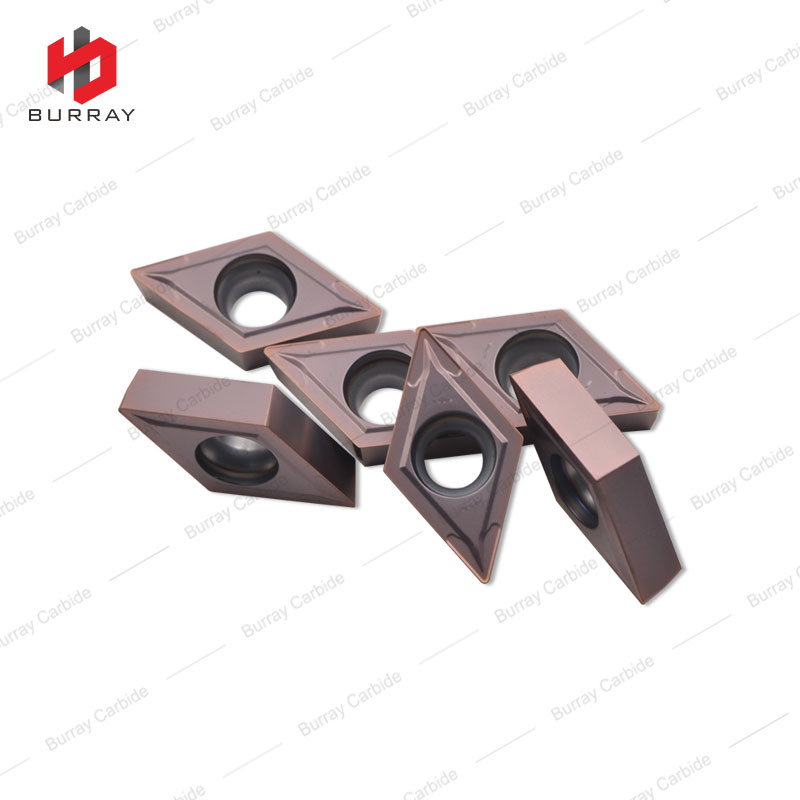 DCMT11T304-TS CNC Tungsten Cutting Tools Turning Lathe Carbide Inserts