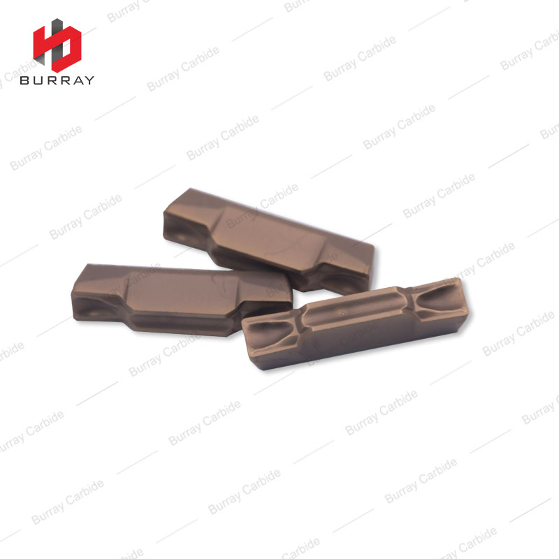 TDXU4 Tungsten Carbide Grooving Tools Carbide Inserts with CVD PVD Coating