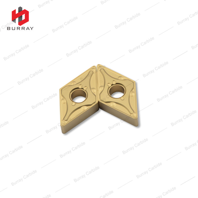 DNMG150408-SL CNC Turning Cutter Insert with Yellow PVD Coating