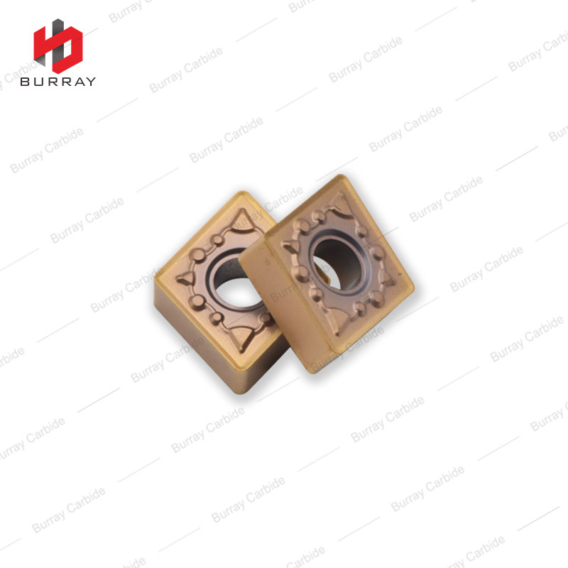 High Quantity Tungsten Carbide Turning Inserts CNMG120408-MS For Steel Machining